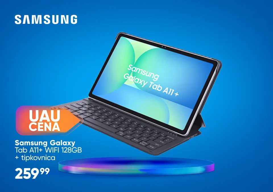 Odkrij Samsung Galaxy Tab A11+ po UAU ceni!