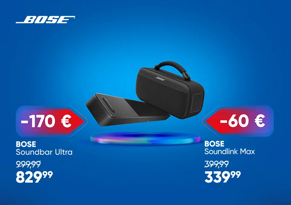 Uživaj v vrhunskem zvoku Bose po odličnih cenah!