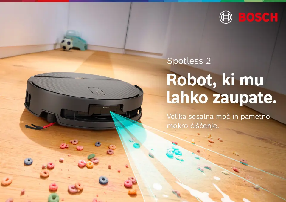 Bosch Spotless 2: Robot, ki mu lahko zaupate