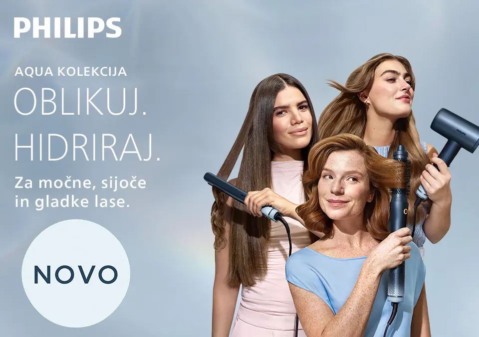 Aqua kolekcija. Oblikuj. Hidriraj.