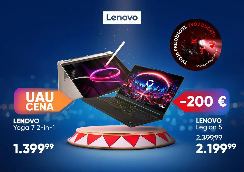 Lenovo prenosniki po izjemnih cenah!