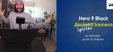 GoPro Hero 9 kot spletna kamera