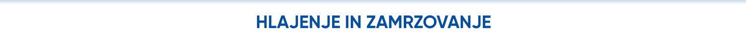 Hlajenje in zamrzovanje