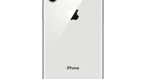 iPhone XS silver