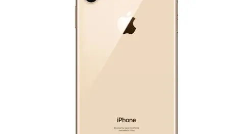 iPhone XS gold