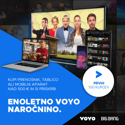 Brezplačna enoletna VOYO naročnina