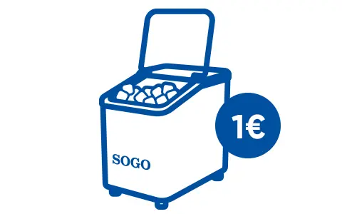 SOGO LEDOMAT ZA 1 €