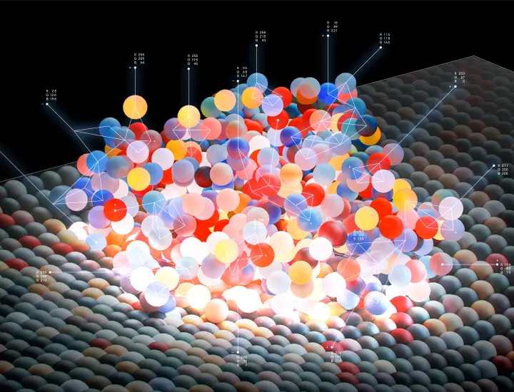 Oglejte si vsak odtenek, ki ga oživi tehnologija Micro RGB.