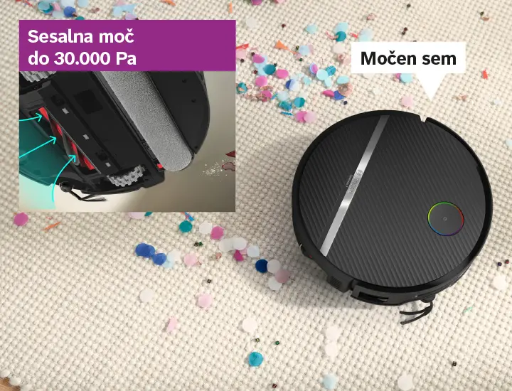 Izjemna sesalna moč